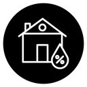 Home air humidity icon
