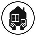 Home Insurance Hands House icon