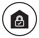 Home security icon
