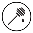 Honey dipper icon