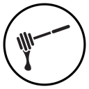 Honey dipper icon