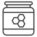 Honey jar icon