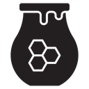 Honey jar icon