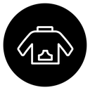 Hoodie jacket icon