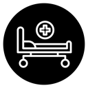 Hospital bed 5 icon