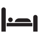 Hospital bed icon