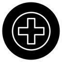 Hospital sign icon