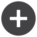Hospital Sign Black Filled icon