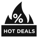 Hot deal icon