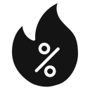 Hot deal icon