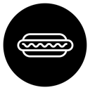 Hot dog icon