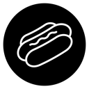 Hot dog icon