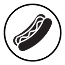 Hot dog icon
