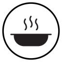 Hot meal icon