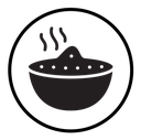 Hot meal icon