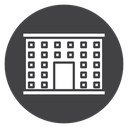 Hotel Building Facade icon