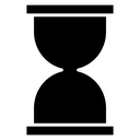 Hourglass end icon