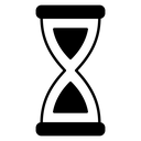 Hourglass end icon