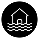 House flood icon