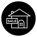 House for sale icon