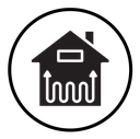 House heating icon