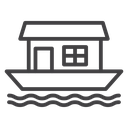 Houseboat icon