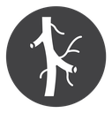 Human artery Black Filled icon