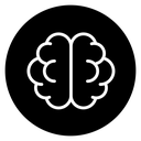 Human brain icon