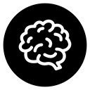Human brain icon
