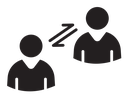 Human interaction icon