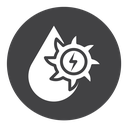 Hydro power icon