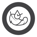 Hypoallergenic tested Black Filled icon