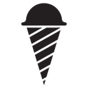Ice cream cone icon