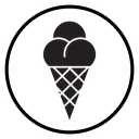 Ice cream cone icon