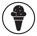Ice cream cone icon
