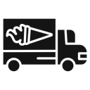 Ice cream van icon