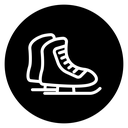 Ice skating icon