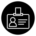ID badge 2 icon