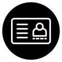Id card icon