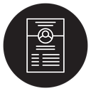 ID card icon