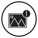 Image Error icon