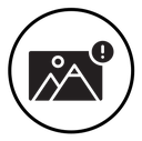 Image Error icon