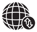 Import and export icon