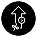 Increase rate icon