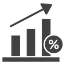 Increase rate icon