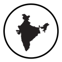 Indian map icon