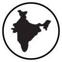 Indian map icon