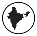 Indian map icon