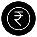 Indian rupee 6 icon