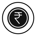 Indian rupee icon